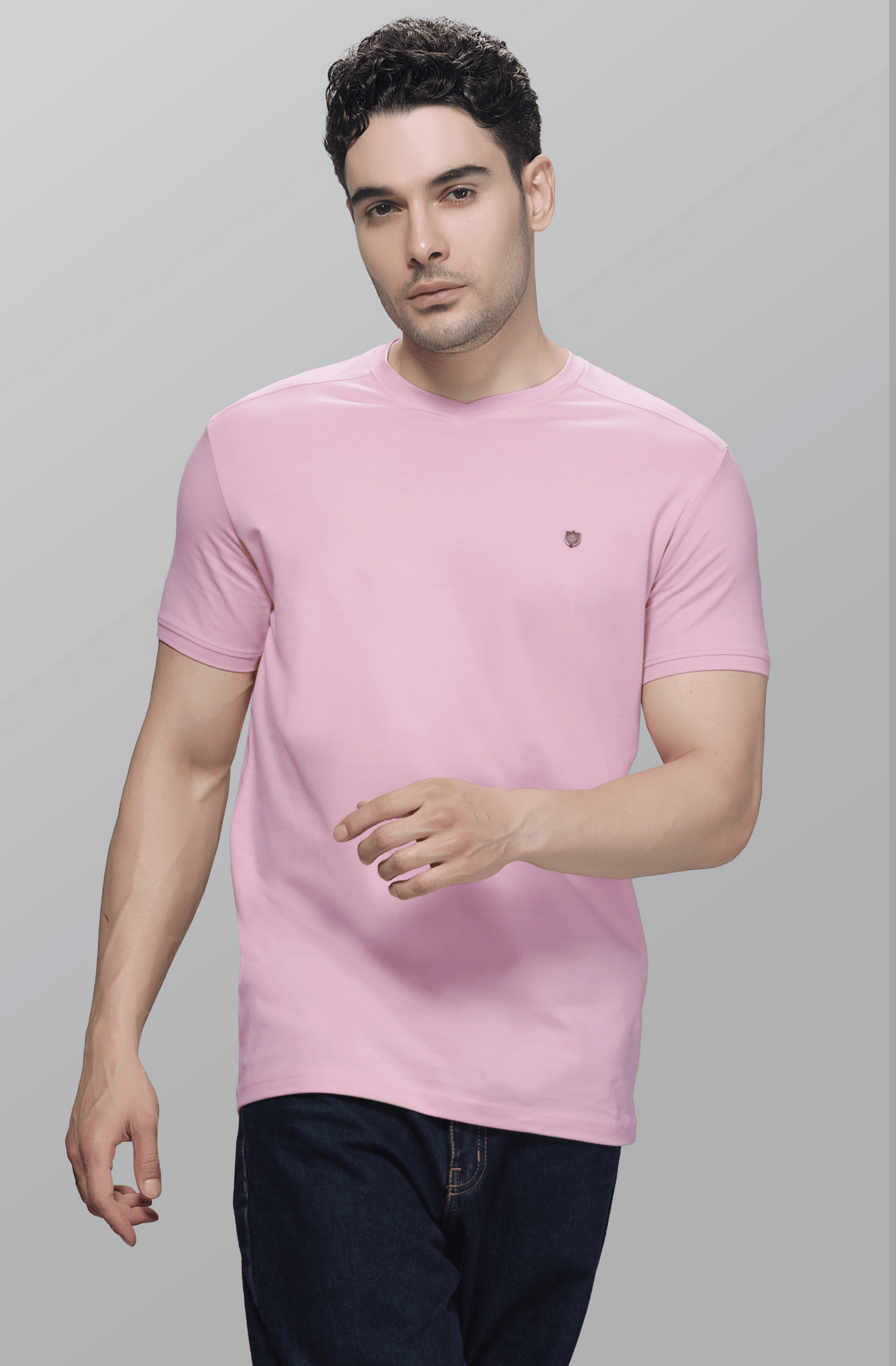 V-NECK LYCRA TSHIRTS