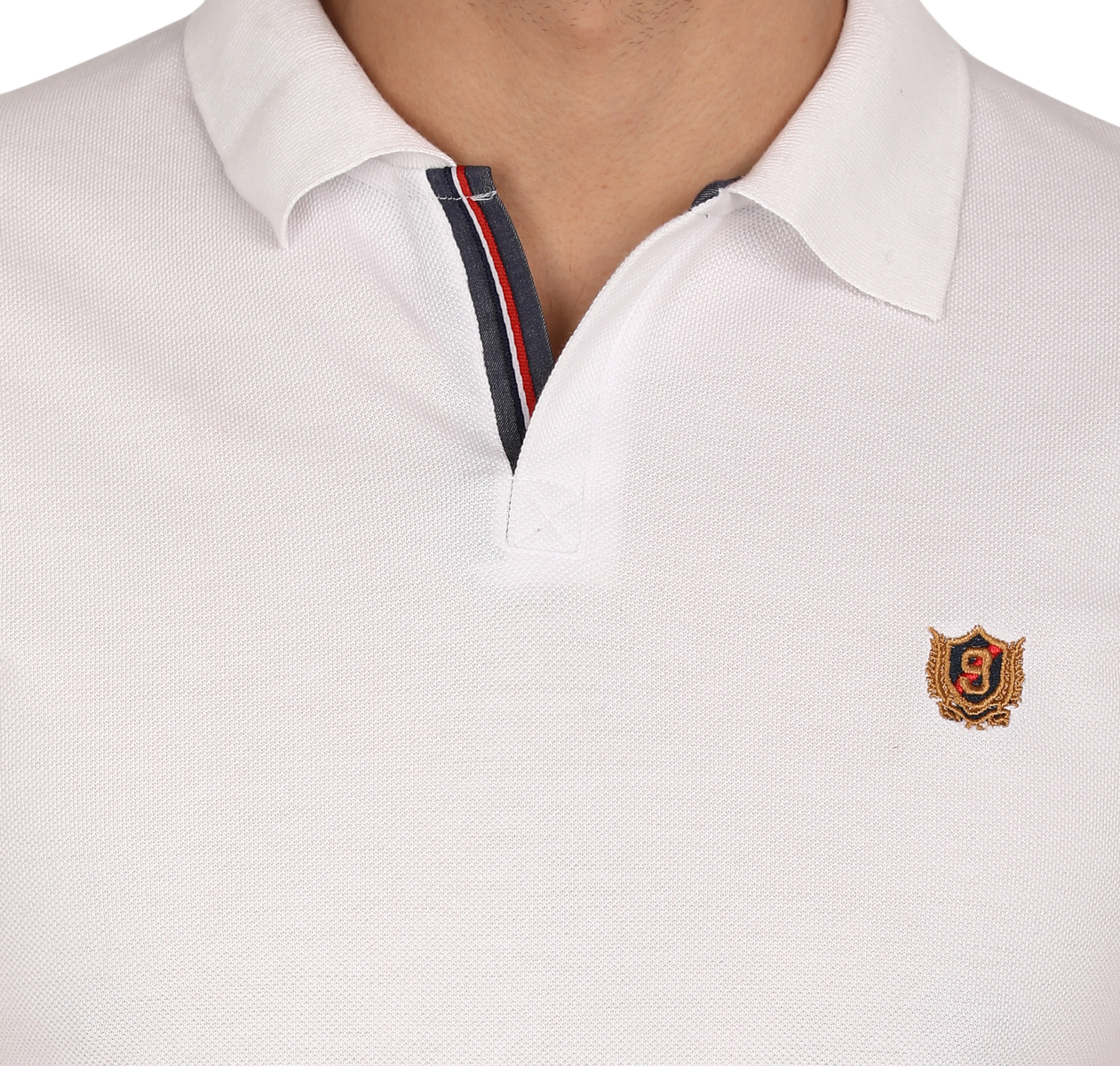 20007 WHITE POLO TSHIRT