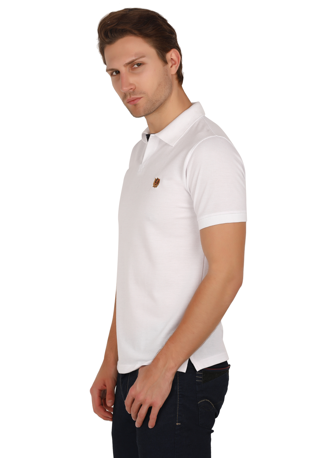 20007 WHITE POLO TSHIRT