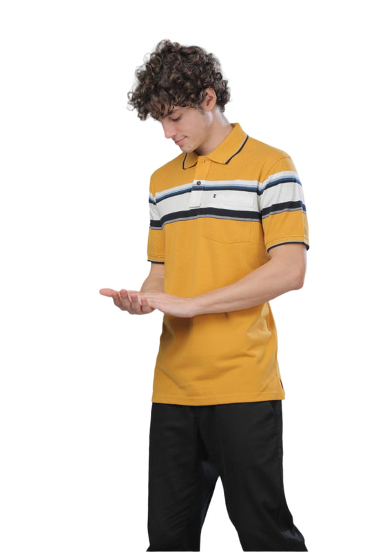STRIPES POLO TSHIRT