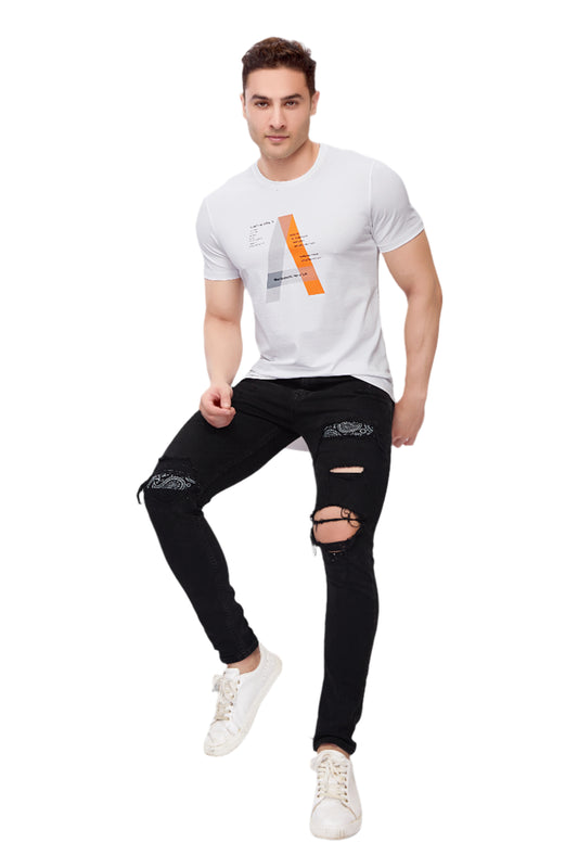 ROUND NECK PRINTS TSHIRTS